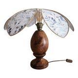 Table lamp, Lotus lampshade