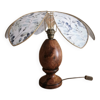 Table lamp, Lotus lampshade