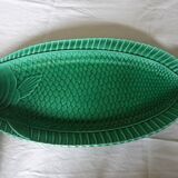 Service to Sarreguemines Green fish, plates dish and sauce