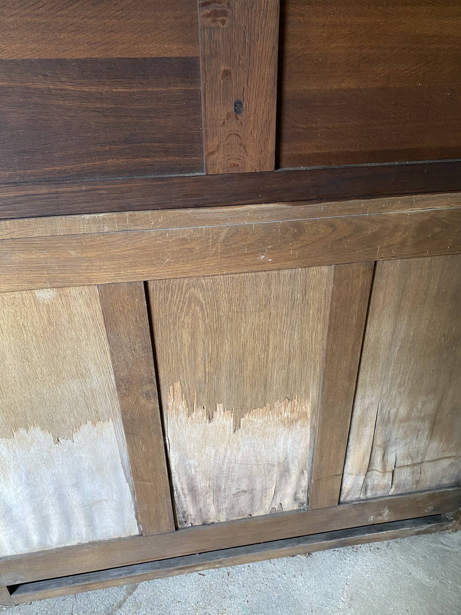 Craft furniture with vintage architect plans in solid oak