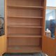 Ancienne armoire vitrine écolière