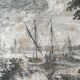 Antique engraving painting XVIIIth Franz Edmund Weirotter 1763