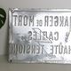 Plaque industrielle d'avertissement Danger de Mort, usine, loft, vintage