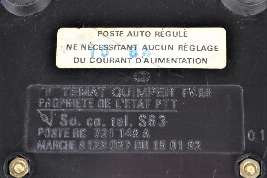 Socotel S63 vintage key phone, 1982, France