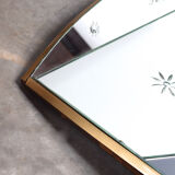 Rounded italian mirror