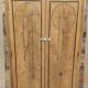 Ancienne armoire Art déco en teck birman