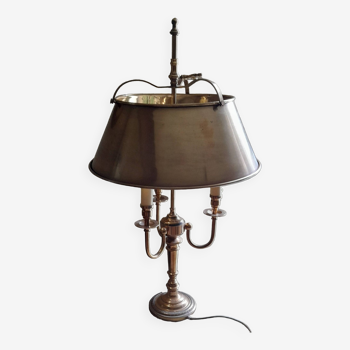 Bouillote bronze style table lamp 3 lights jp dickaert