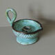 Ceramic candlestick by Alain Maunier Vallauris