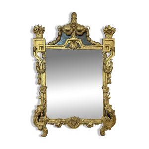 Miroir bois doré 18ème