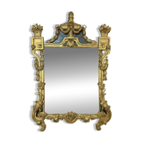 18th century giltwood mirror