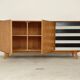Black and white U 460 sideboard by Jiri Jiroutek for Interier Praha 1960