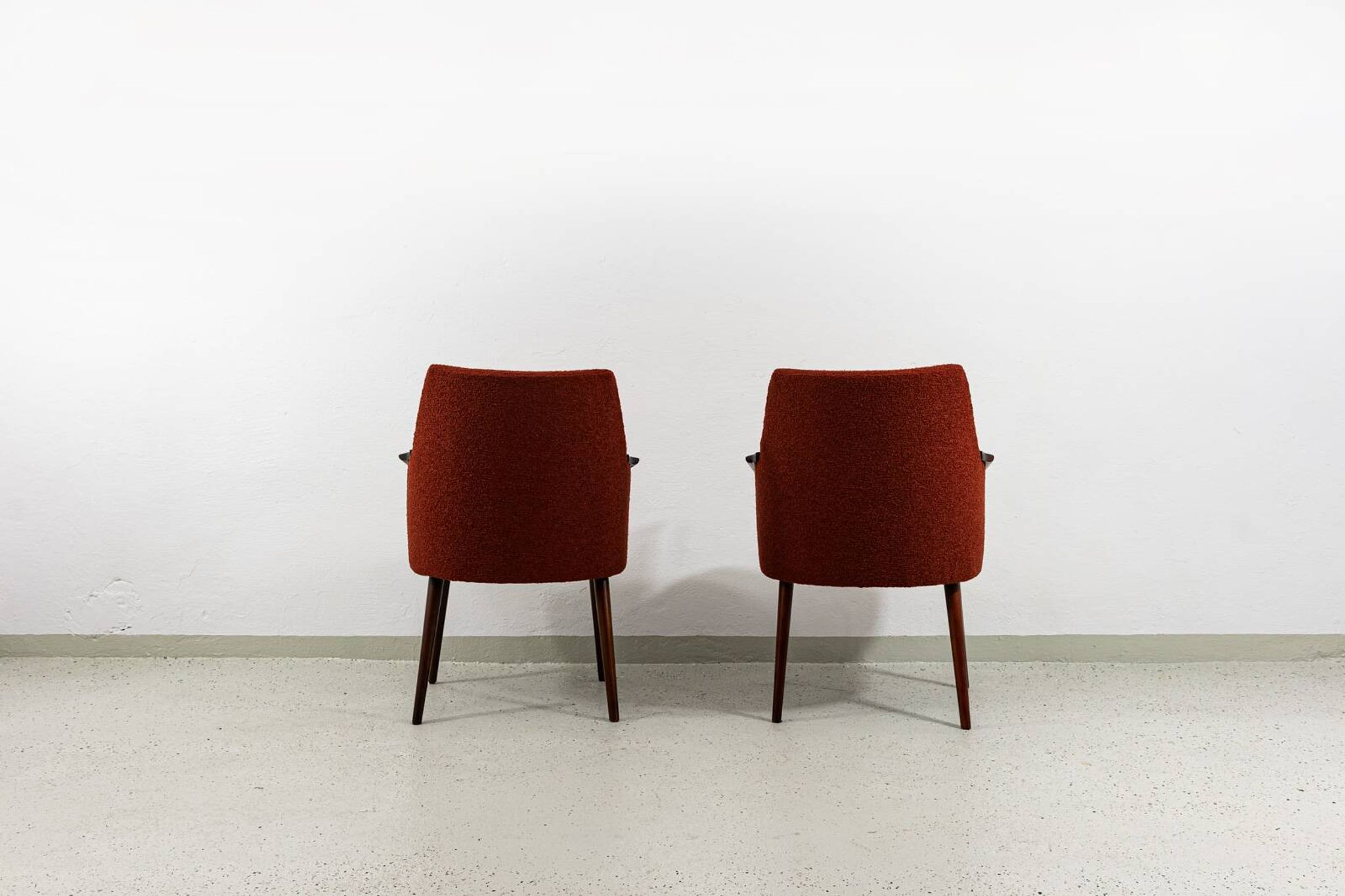 Chaises coquillage vintage, Pologne, années 1960, lot de 2