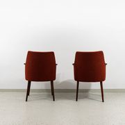 Chaises coquillage vintage, Pologne, années 1960, lot de 2