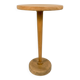 Guéridon - small round table in walnut