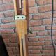 Wooden stage theatre projector