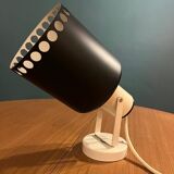 Lita matte black tilting wall light from the 70s/80s