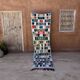 Tapis Marocain Boucherouite coloré - 81 x 284 cm