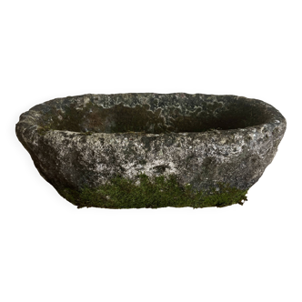 Massive carved stone jardinière 1950