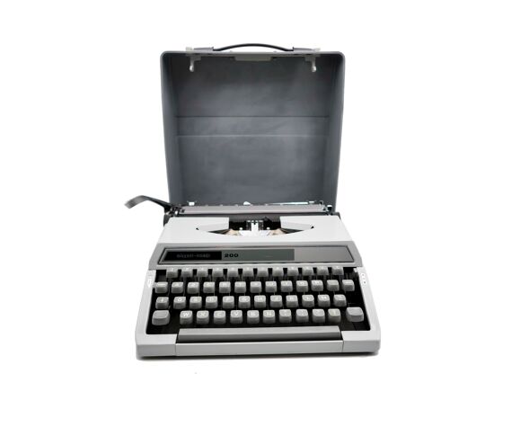 Typewriter seiko silver reed 200 gray revised new tape | Selency