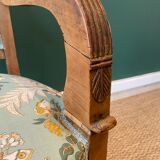 Suite of three antique armchairs