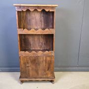 Rustic folk art 'travail populaire' cabinet, France, 19th century