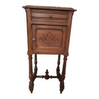 Canelé leg bedside table, 1900s