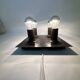Mid-century space age wall lamp by Cosack Leuchten Germany , 1970’s
