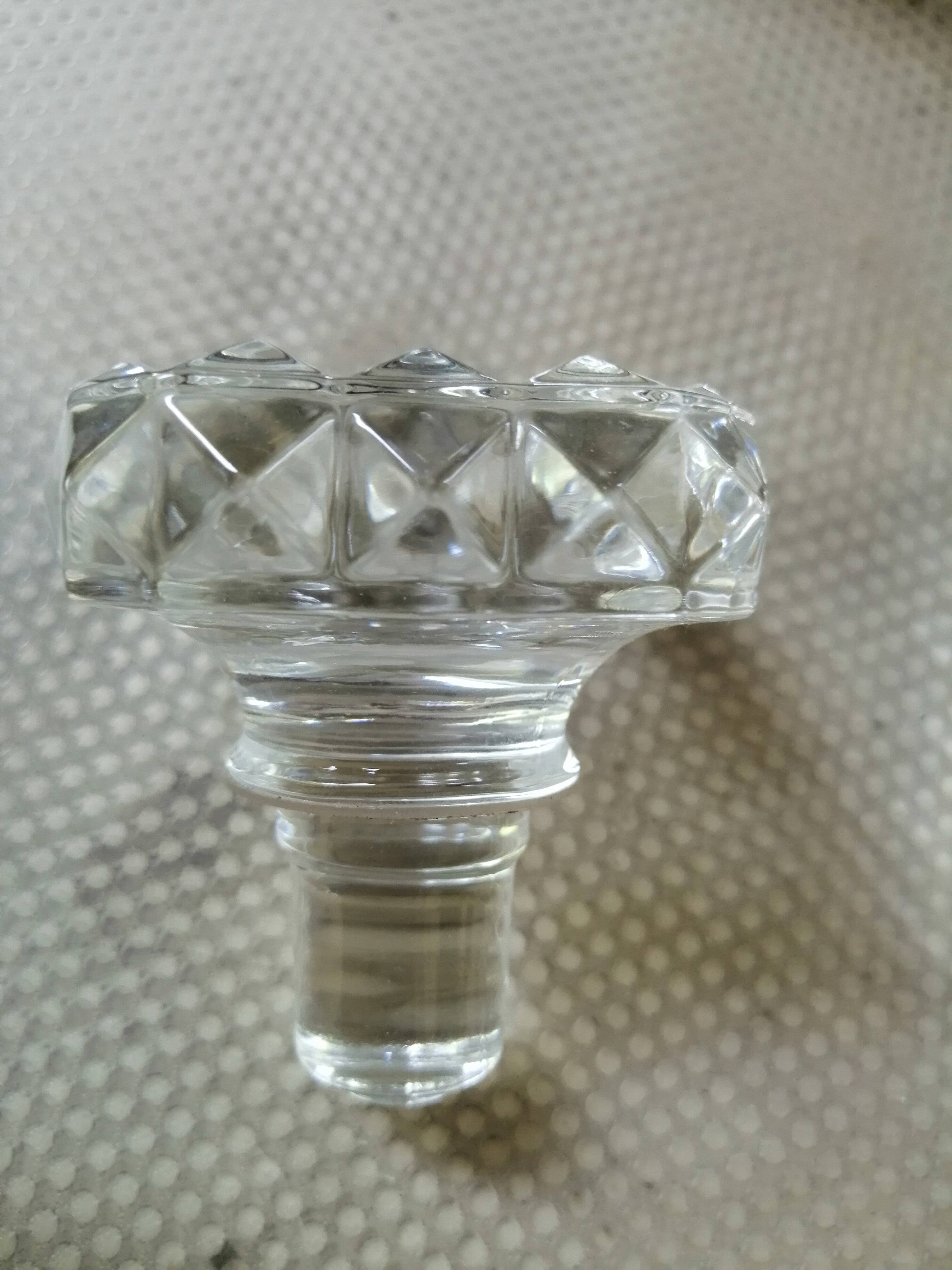 Vintage Arques crystal whisky service