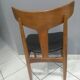 Suite of 6 scandinavian chairs teck Samcom Denmark 1960