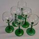 Set of 6 stemmed glasses from Arcoroc in very good condition.