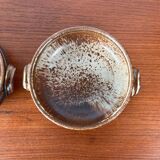 Vintage ceramic bowls from the Danish studio Aase & Leif Vange Keramik, set of 3.