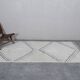 Authentic natural wool rug 1.4/2.6 m
