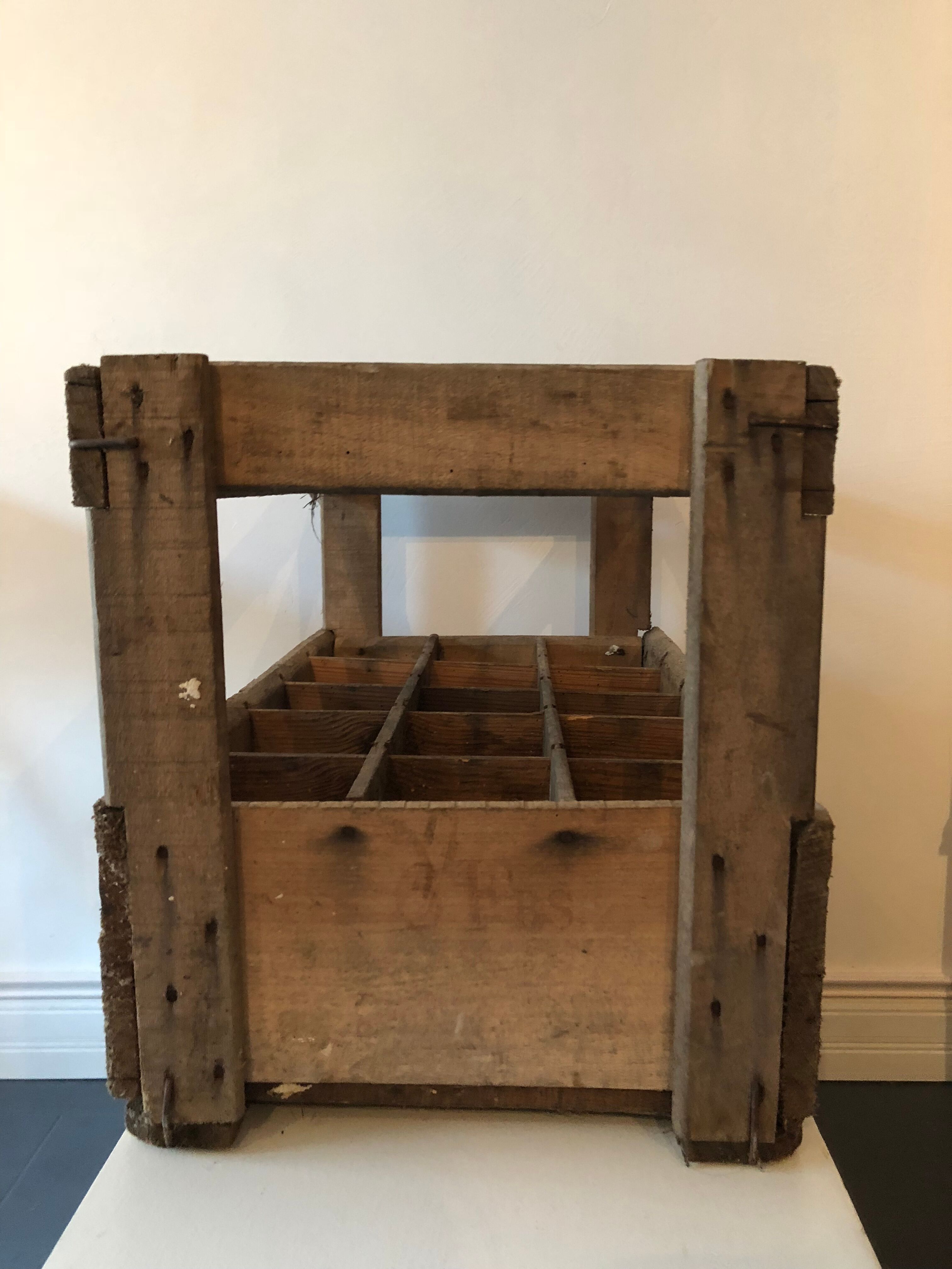 Bottle wooden rack
