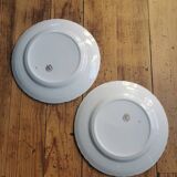 Mismatched vintage dinner plates