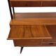 Vintage Wall Unit Bookcase Sweden Teak Design