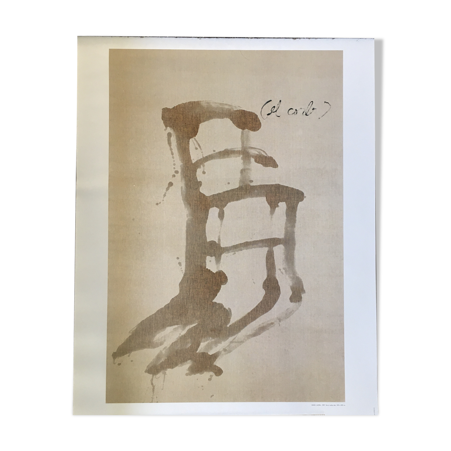 Poster Antoni Tapies