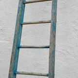 Farm ladder 3.5 m blue patina