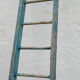 Échelle de ferme 3.5 m patine bleue
