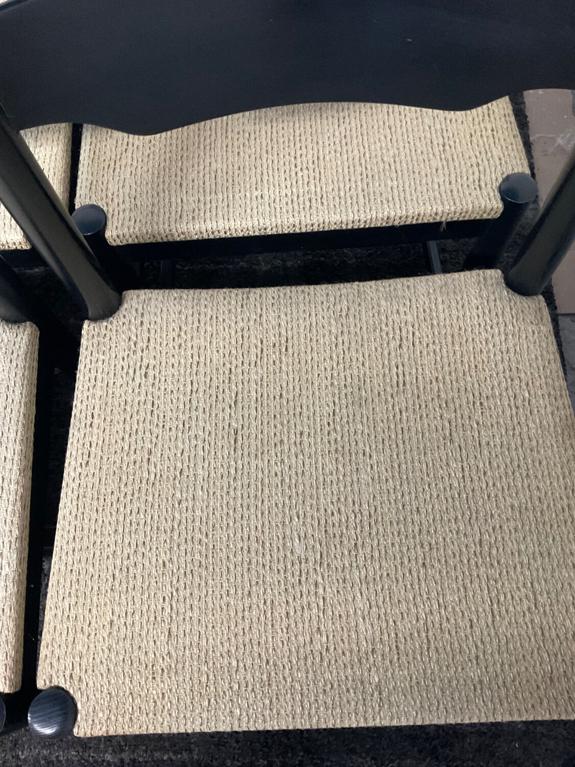 Series of 6 Vico Magistretti chairs from the 70s