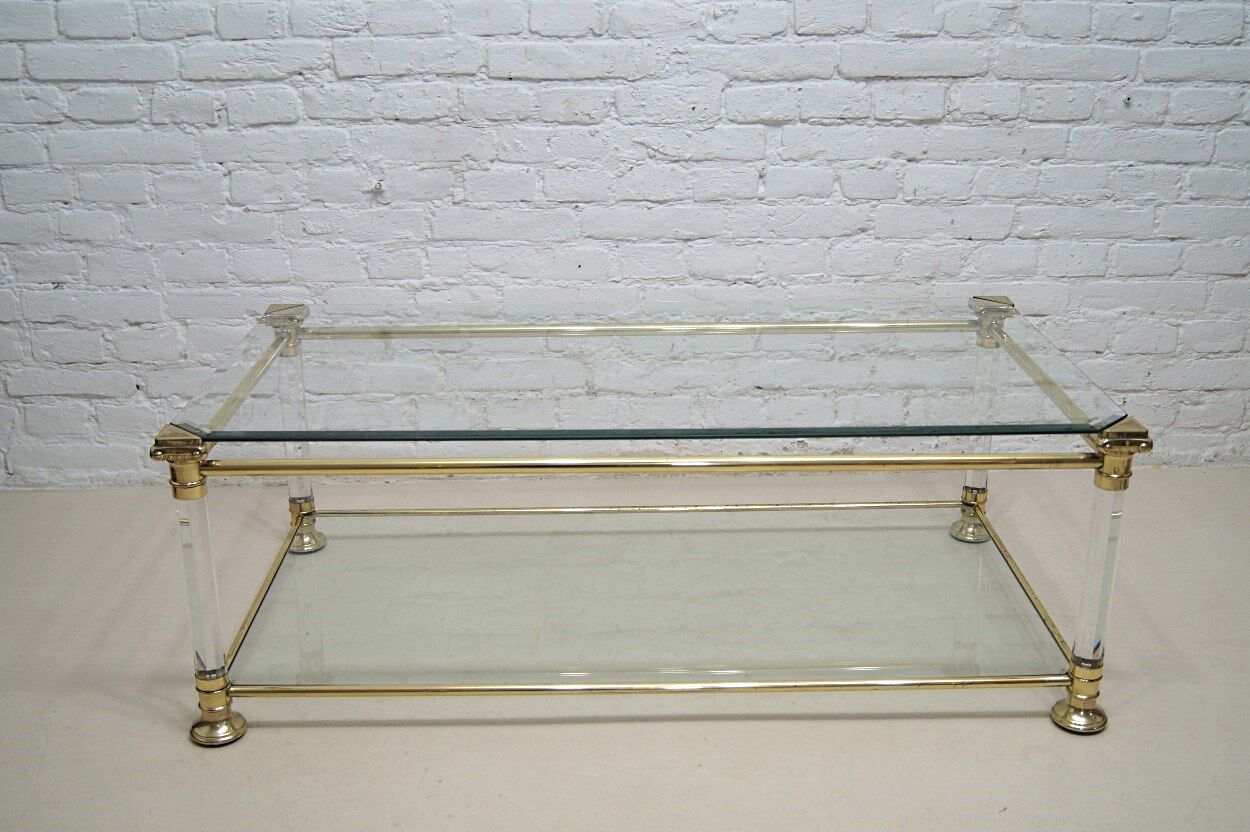 Hollywood Regency style Italian coffee table, 1970s