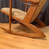 Model 97 rocking chair by Holger Georg Jensen, Tønder Møbelværk, Denmark, 1950s