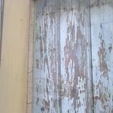 Ancienne porte intérieur vitrée