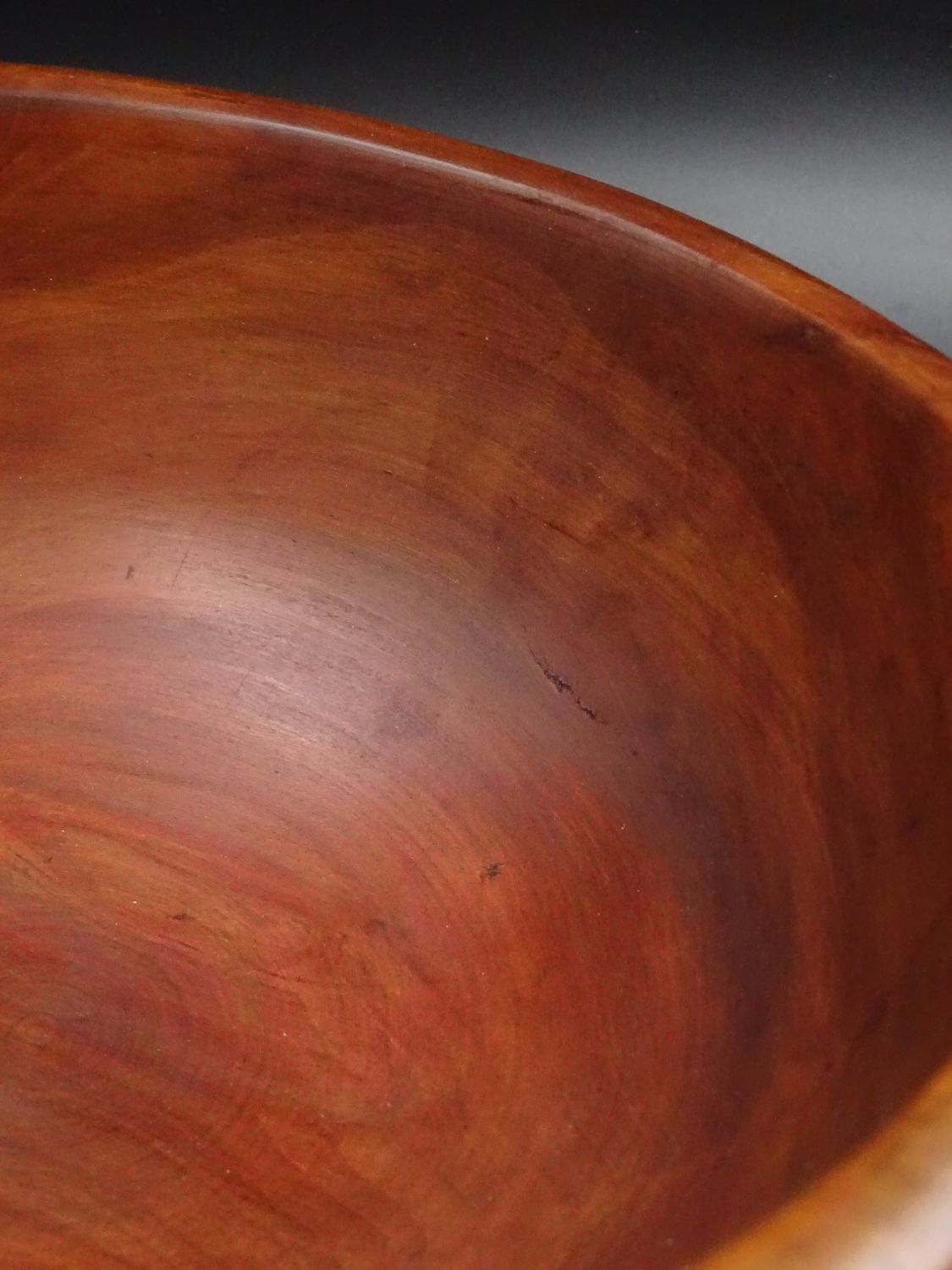 Coupe en bois objet déco et vintage des années 1970