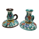 Cerart Monaco flower candlesticks