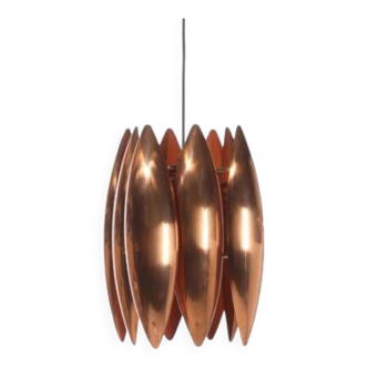 Copper Ceiling Lamp by Jo Hammerborg Danish Design