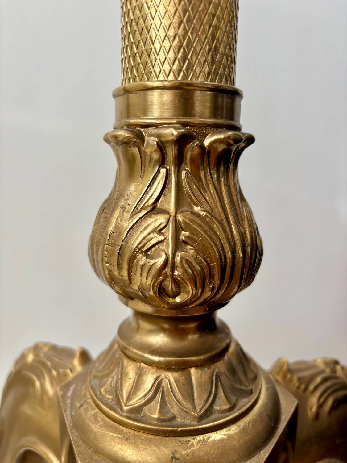 Solid brass coat rack