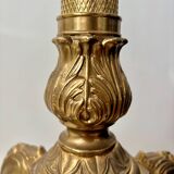 Solid brass coat rack