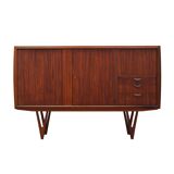 Buffet haut en teck, design danois, années 1960, designer : Kurt Østervig