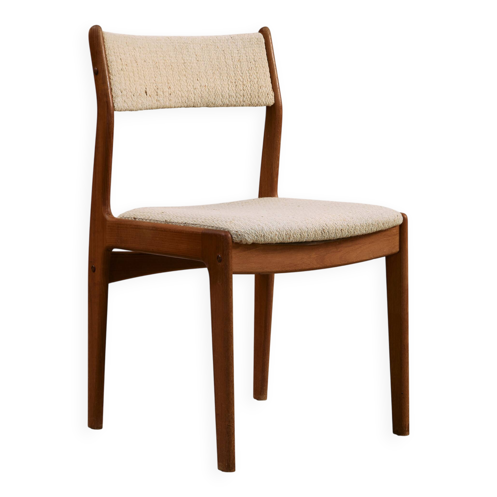 Chaise « Uldum » en teck par Johannes Andersen pour Møbelfabrik, 1960s