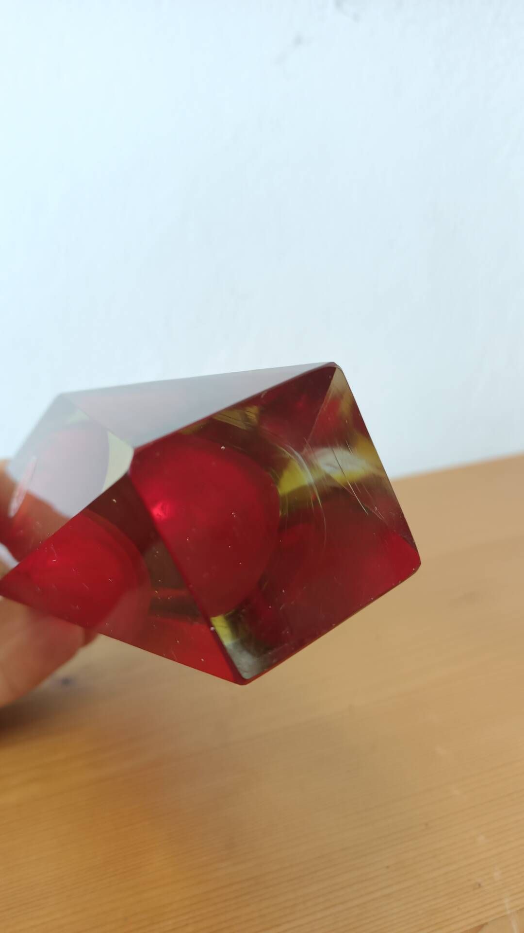 Facet vase Sommerso